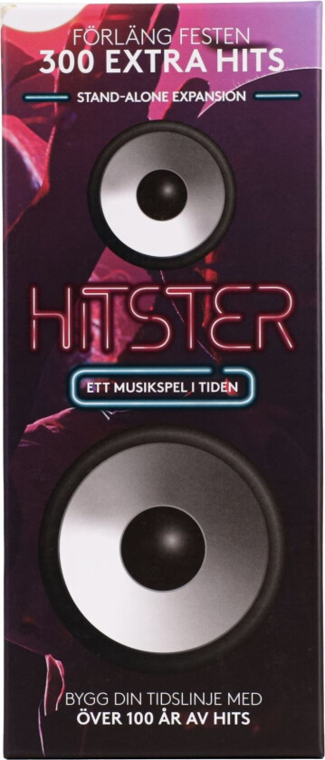 Hitster 2 Förläng Festen Expansion 300 extra Hits (SE)