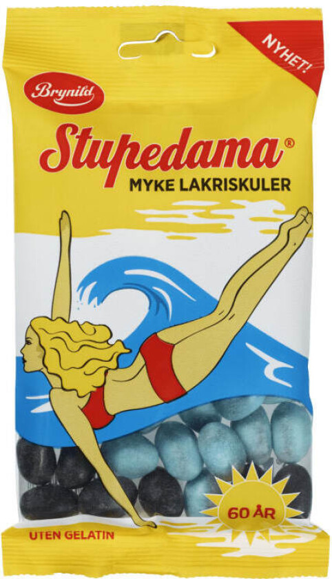 Brynild Stupedama Lakriskuler 100g