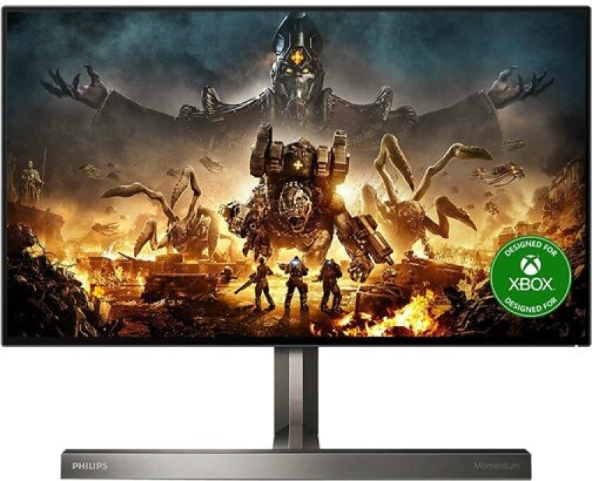 27" Philips Momentum 279M1RV - 3840x2160 - 144Hz - Nano IPS - USB-C - 1 ms - Skjerm
