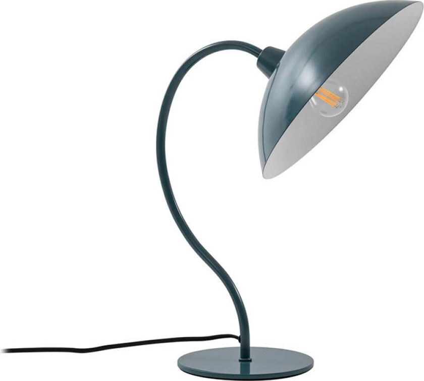 Arvadon bordlampe i metall, blå