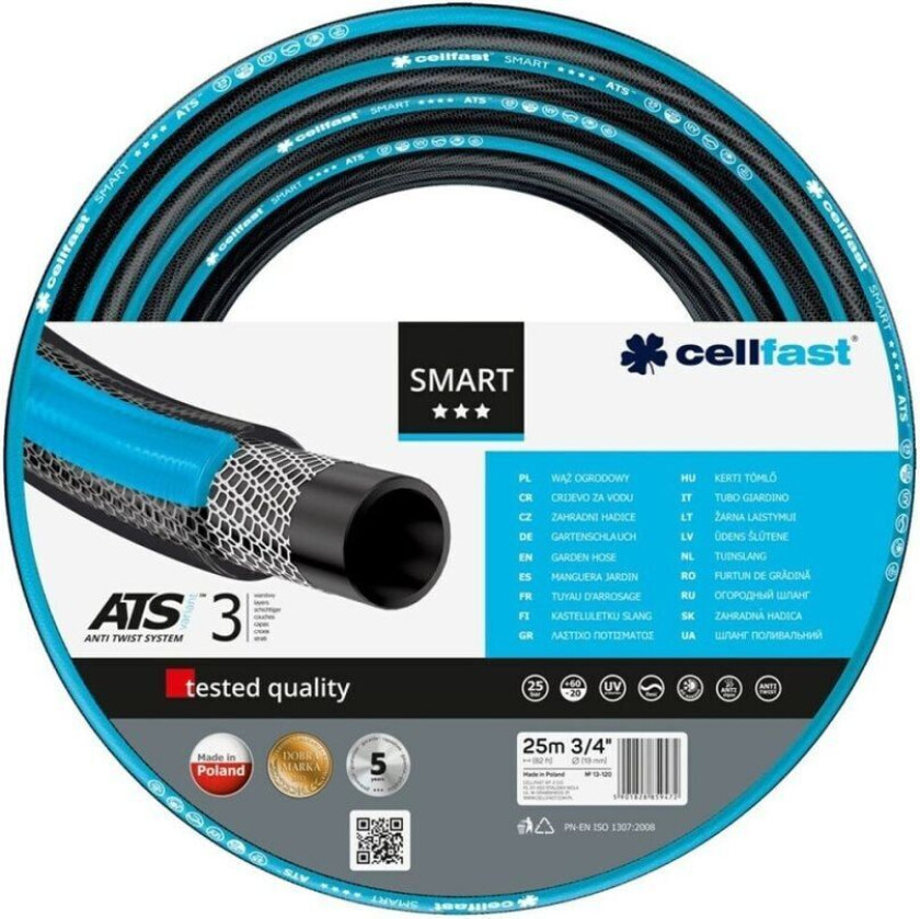 Cellfast - Hageslange - Smart Ats Variant™ - 3/4" - 25 M