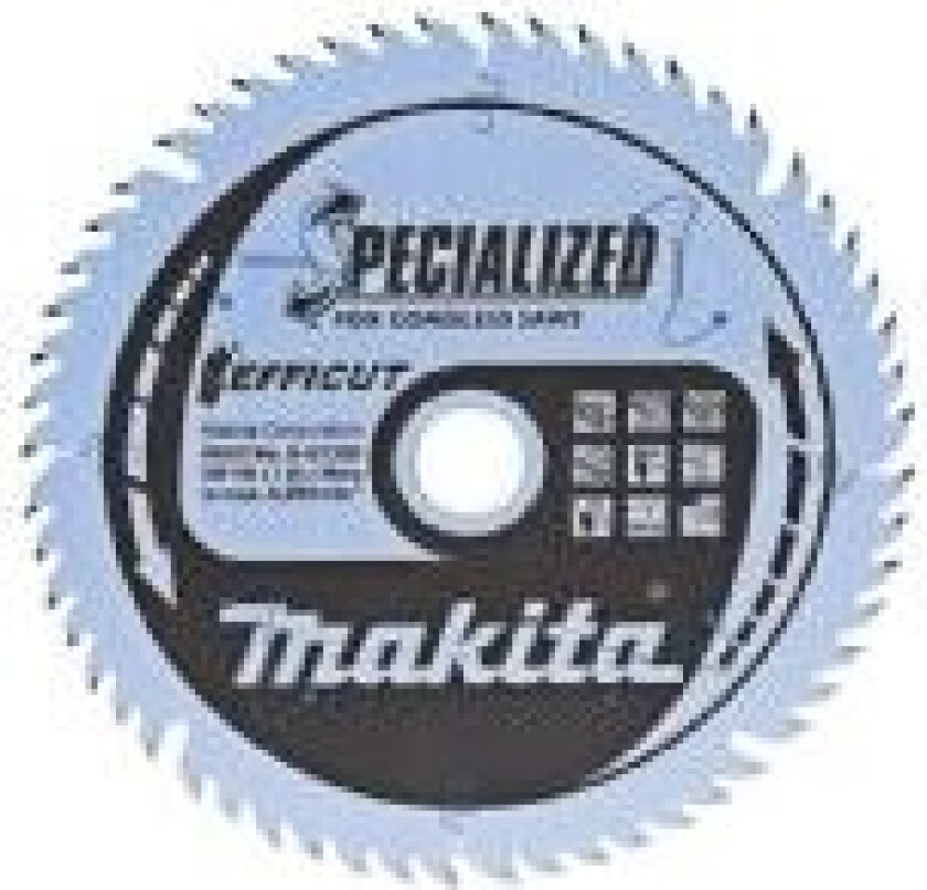 MAKITA sirkelsagblad 165x20x56z EFFICUT