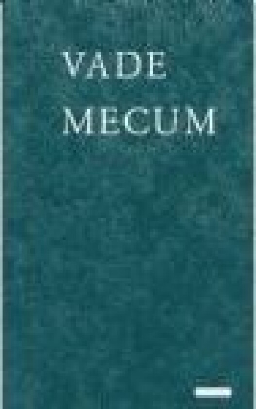 Vade Mecum Peter Meedom Språk: Dansk