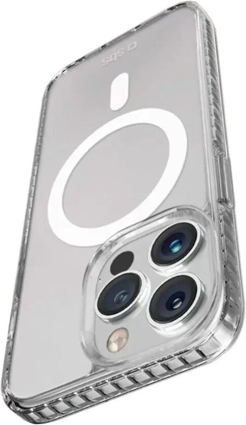iPhone 15 Pro Extreme 3 Mag Deksel - MagSafe Kompatibel - Gjennomsiktig