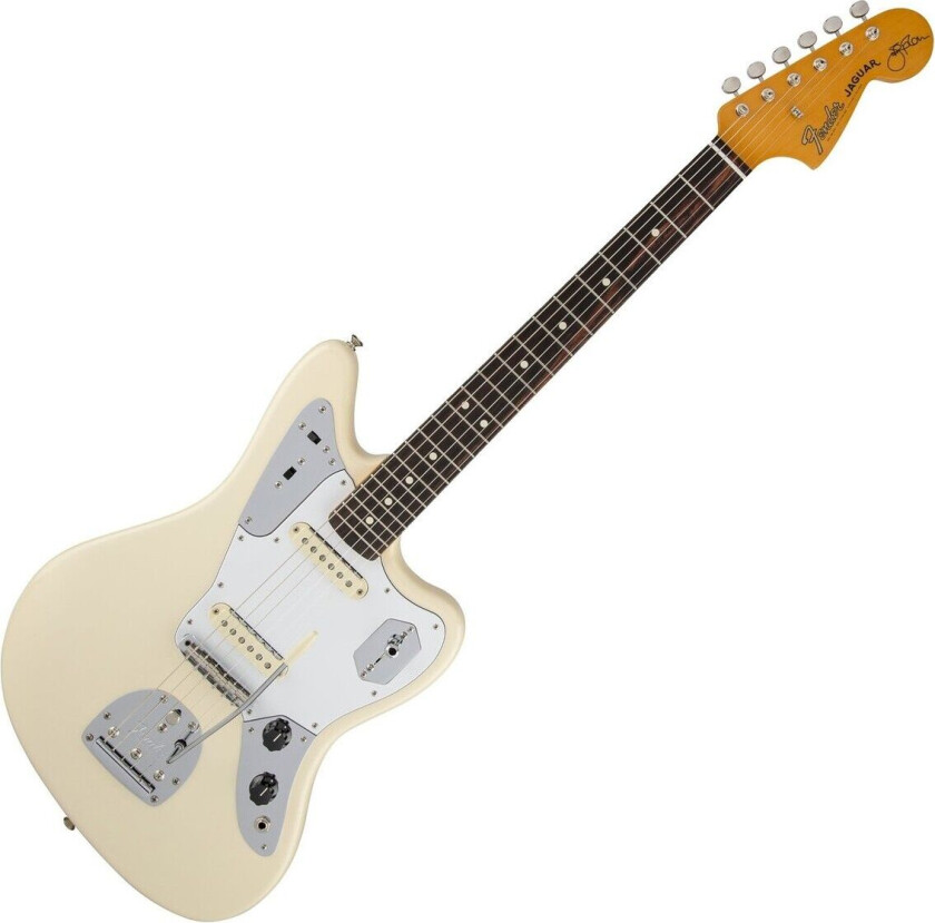 Johnny Marr Jaguar Olympic White