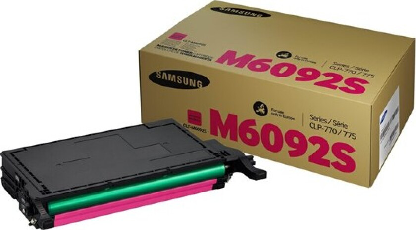 Samsung SU348A / CLT-M6092S Magenta Toner - Laser toner Rød