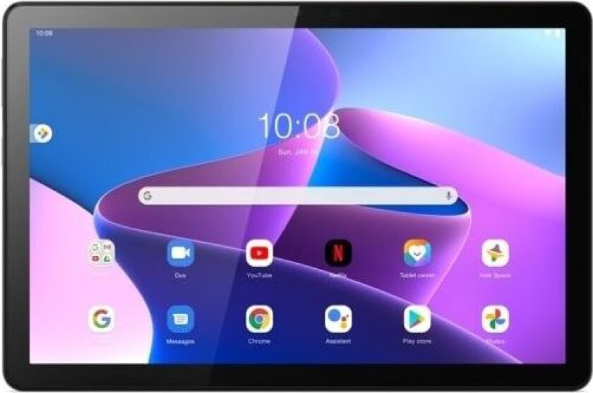 Tab M10 (3rd Gen) ZAAF - Tablet - 64 GB IPS - microSD-spor - 4G - dobbelttonet stormgrå