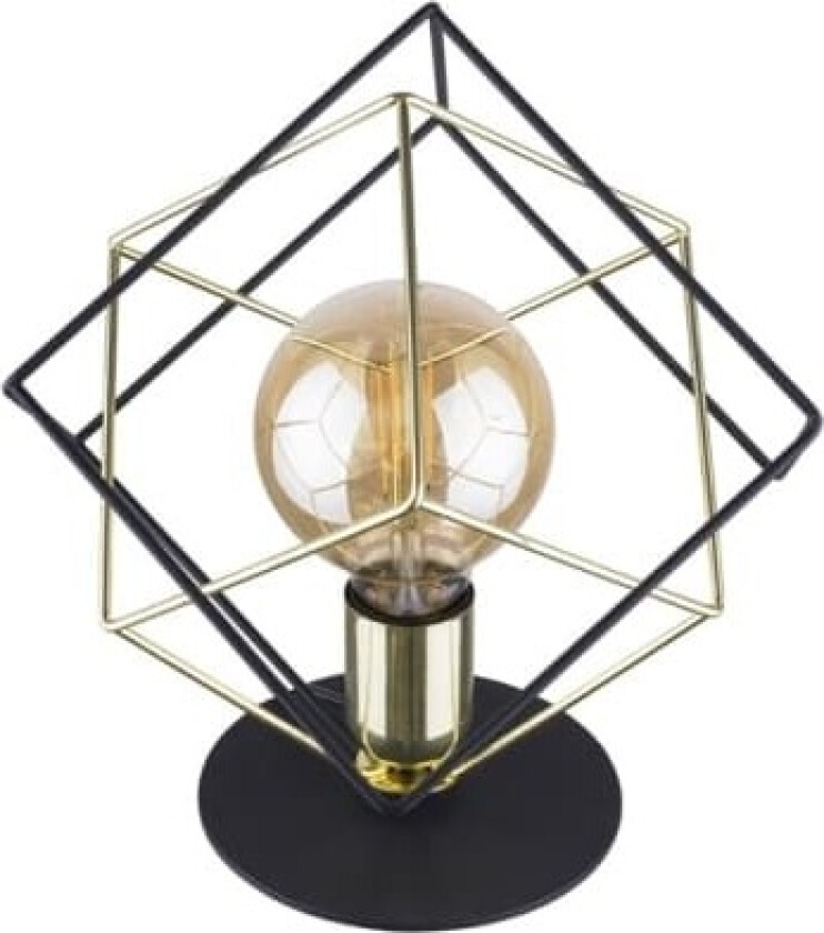 TABLE LAMP ALAMBRE E27 5450 BLACK/GOLD