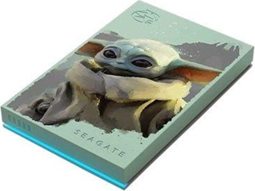 FireCuda - Star Wars The Mandalorian Grogu Special Edition - harddisk - 2 TB - ekstern (bærbar) - USB 3.2 Gen 1 - med 3-års Rescue Data Recovery