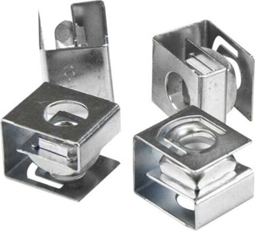 Server Rack Screws and Clip Nuts - 10-32 - Rack Mount Screws and Slide-On Cage Nuts - skruer og møtrikker for rack