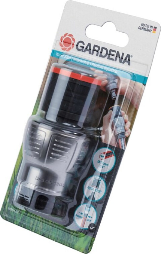 Gardena Kobling Vannstopp Premium 3/4"