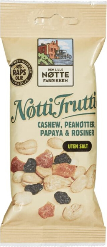 Den Lille Nøttefabrikk Nøtti Frutti 60g