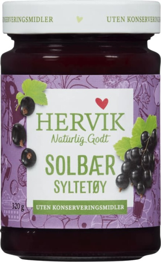 Solbærsyltetøy 320g