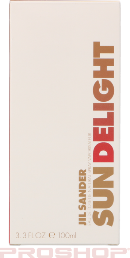 Jil Sander Sun Delight Edt Spray - Dame - 100 ml