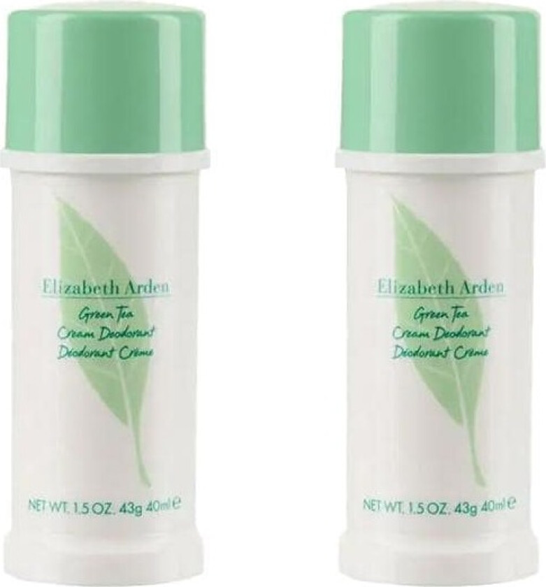 2-pack Elizabeth Arden Green Tea Cream Deodorant 40ml