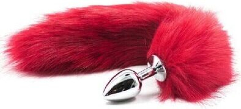 TOYZ4LOVERS Fox Tail Red Analplugg med hale