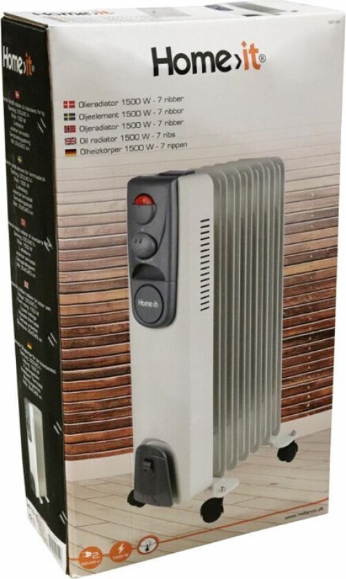 Home>it® olieradiator med 7 ribber og 3 effekttrin 600/900/1500 Watt