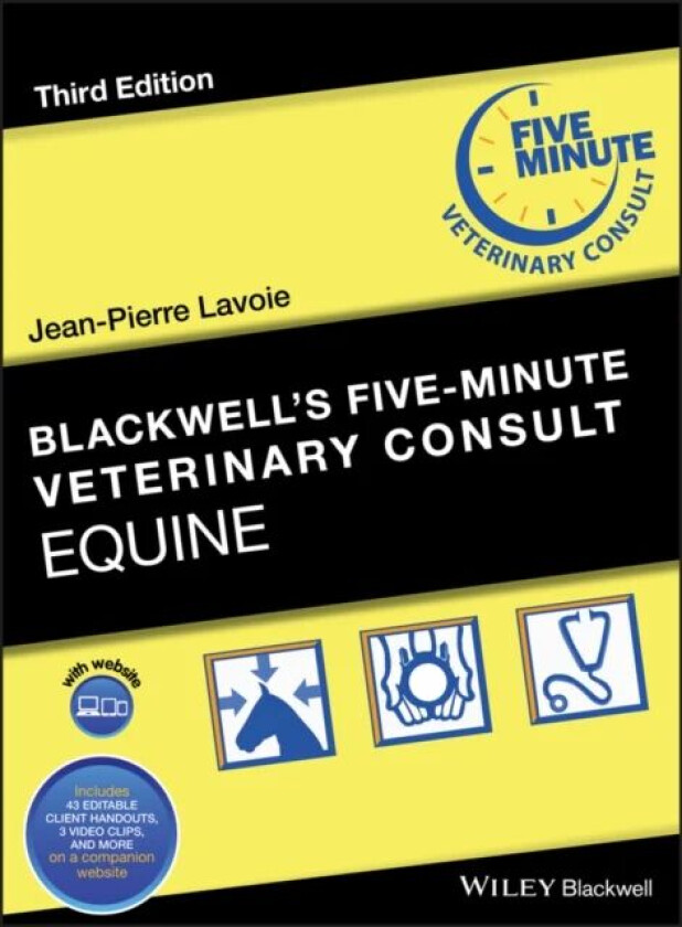 Blackwell's Five-Minute Veterinary Consult av Jean-Pierre (Universite de Montreal) Lavoie