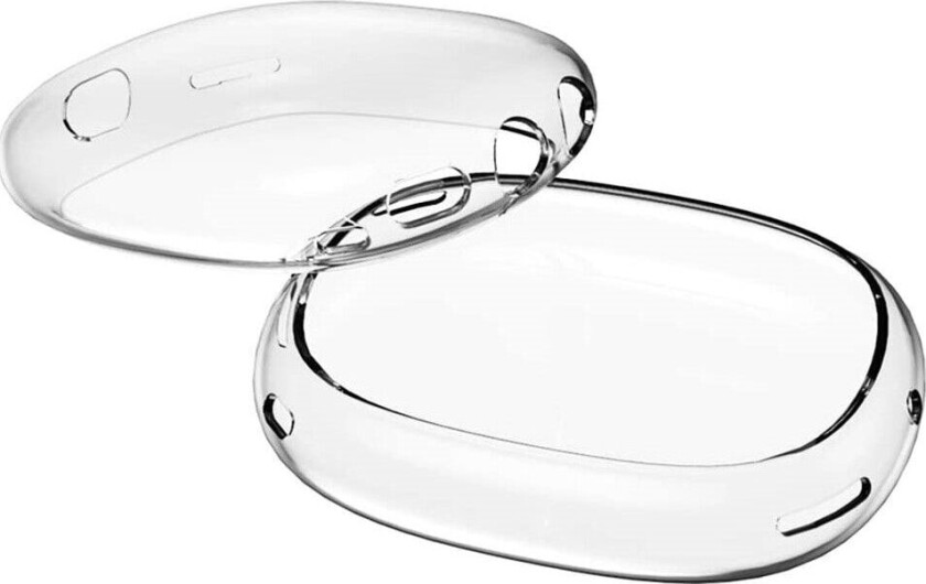 INF Beskyttelsesdeksel for hodetelefoner, 1 par Gjennomsiktig AirPods Max