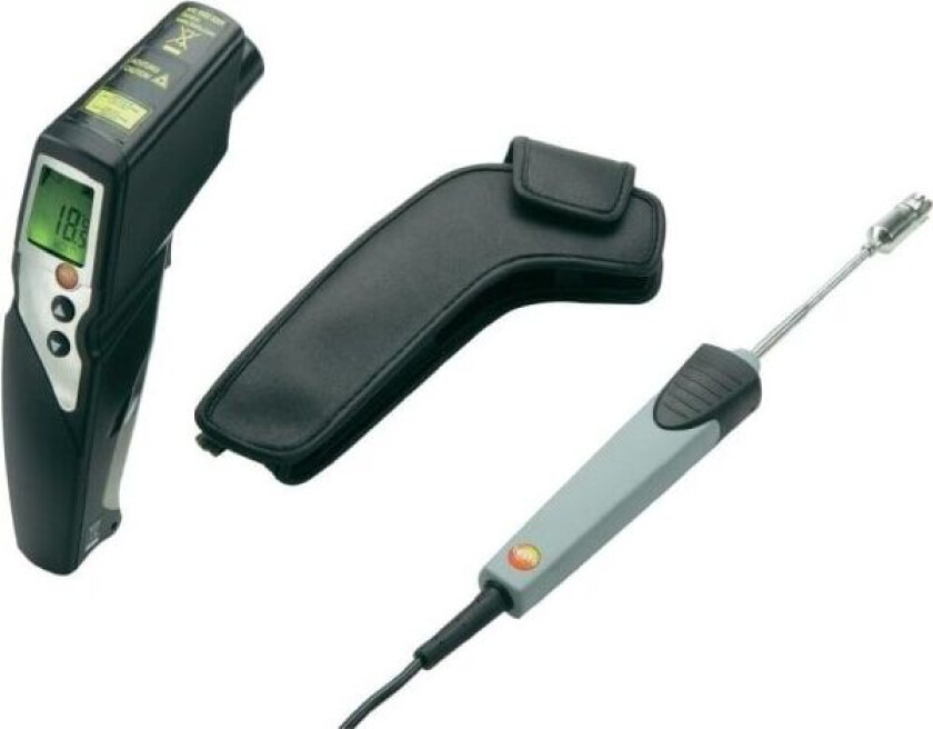 testo 830 T4 Set Infrarødt termometer Optik (termometer) 30:1 -30 - +400 °C Kontaktmåling