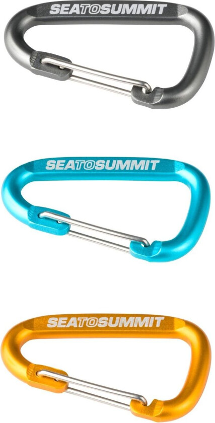 Sea To Summit Small Carabiner 3pk Mixed 3stk