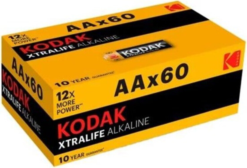 XTRALIFE alkaline AA battery (60 pack)