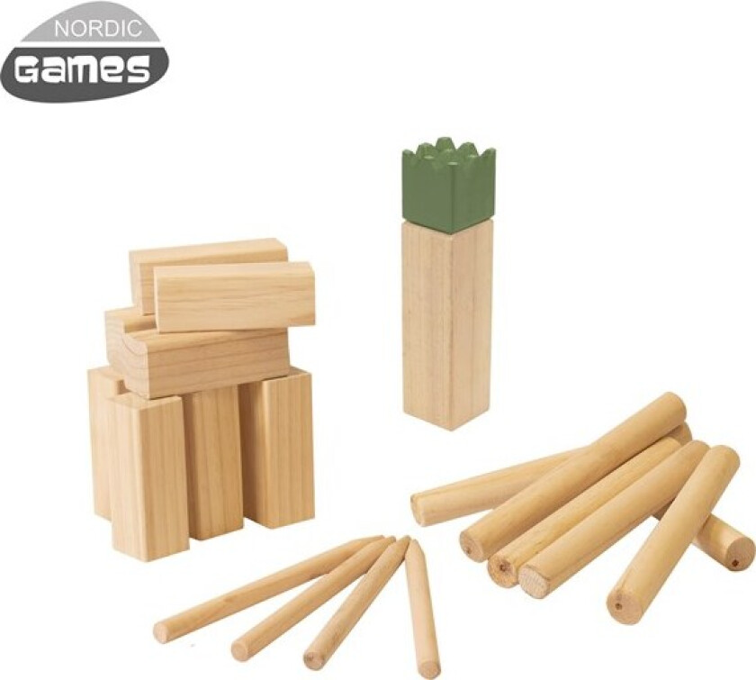 Kubb game deluxe XXL