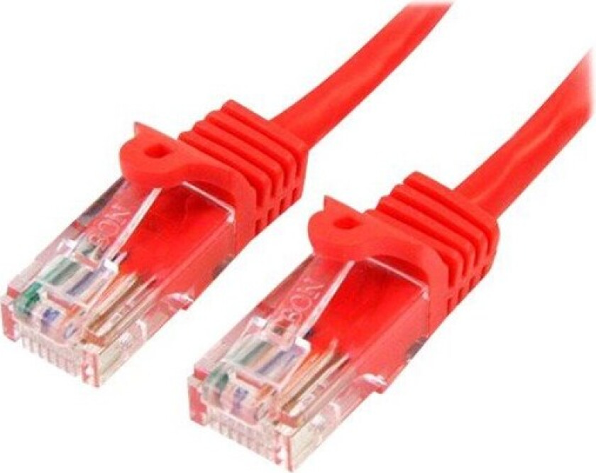 10m Red Cat5e / Cat 5 Snagless Ethernet Patch Cable 10 m - patch cable - 10 m - red