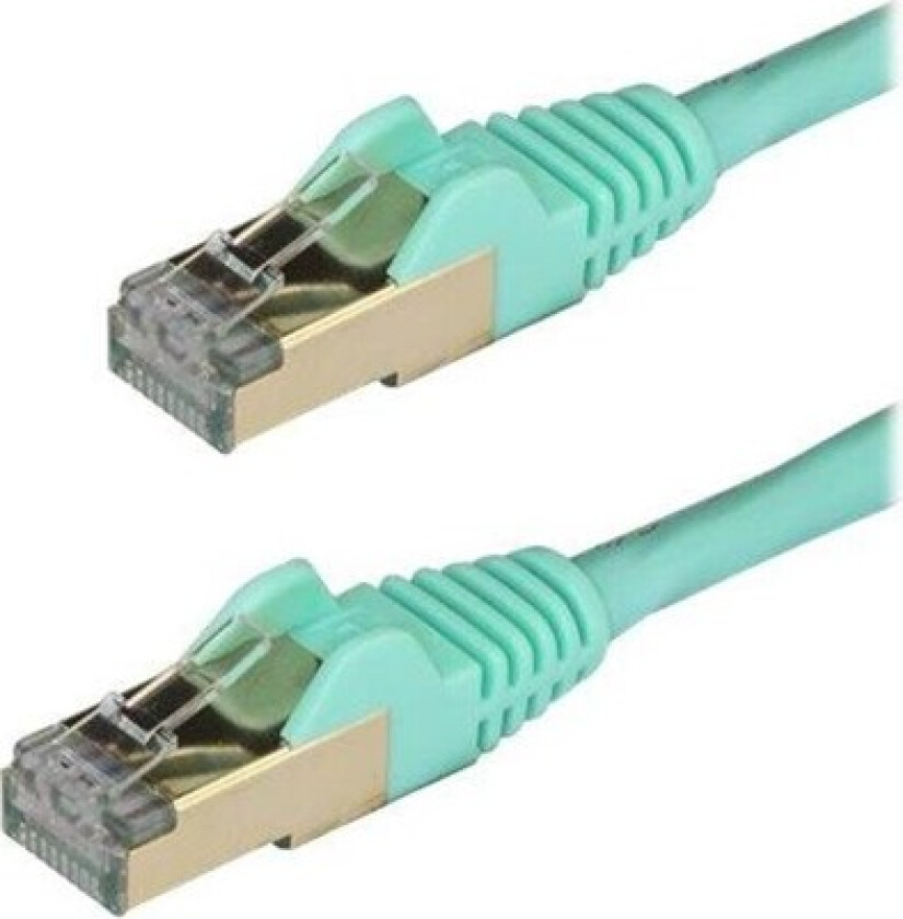 3m Aqua Cat6a / Cat 6a Shielded Ethernet Patch Cable 3 m - patch cable - 3 m - aqua