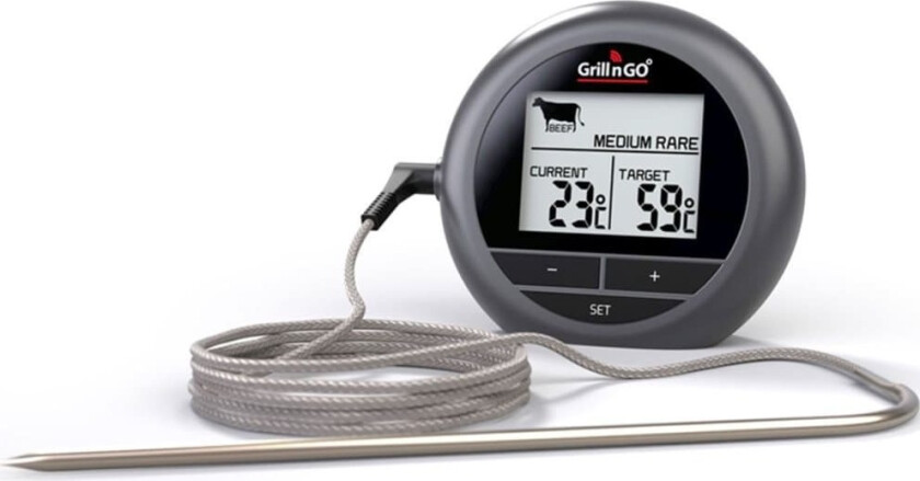 Grillngo One 2.0 trådløst steketermometer med Bluetooth