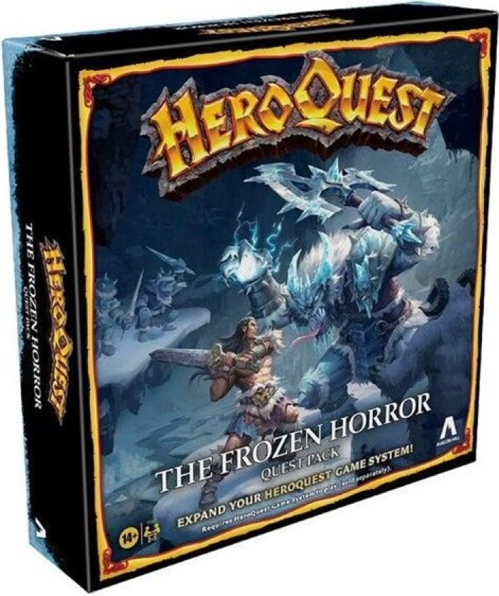 Spill Heroquest expansion frozen horror eng