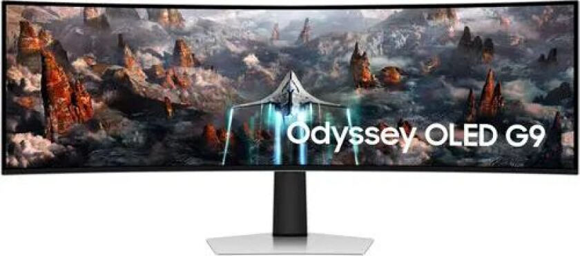 49" Odyssey OLED G9 G93SC, Light Gray