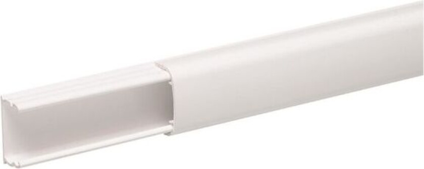 Bilde av ISM14125P Installasjonskanal 20 x 12 x 2100 mm, hvit