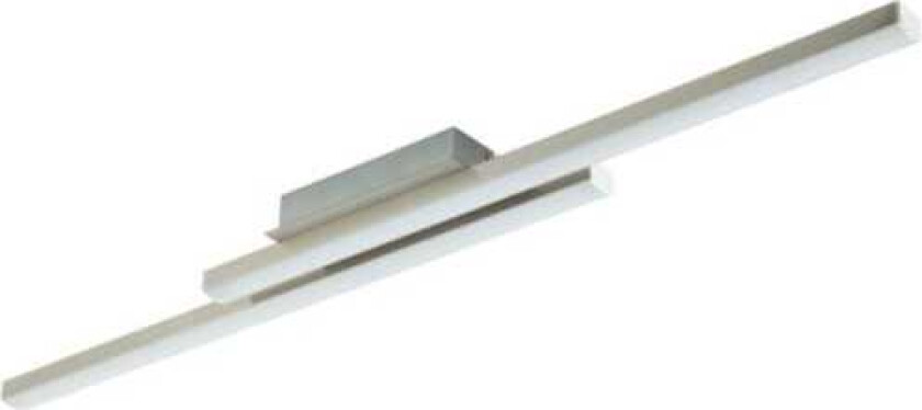 Fraioli-Z, 2 ampuller, LED, 4800 lm, IP20, Aluminium, Hvit