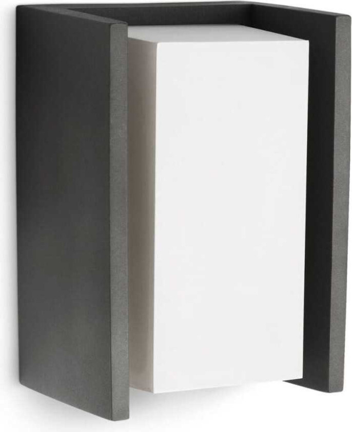 EcoMoods 8719514385801, Vegglys, Antrasitt, Aluminium, IP44, Hage, II