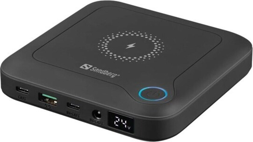 All-in-one Nødlader Til Bærbar Pc 24 000 Mah