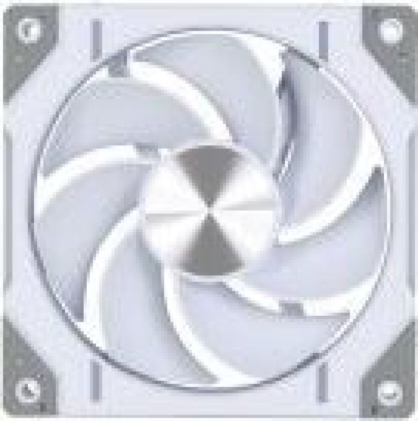 PH-F120D30 - Kabinettvifte - revers - 120 mm - hvit (en pakke 3)