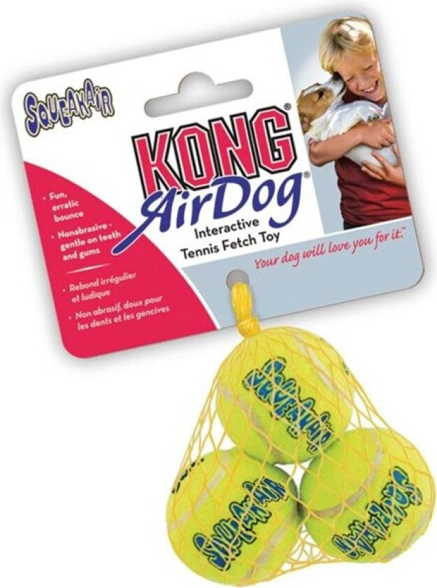 Bilde av Kong Tennisball Gul 3pk XS