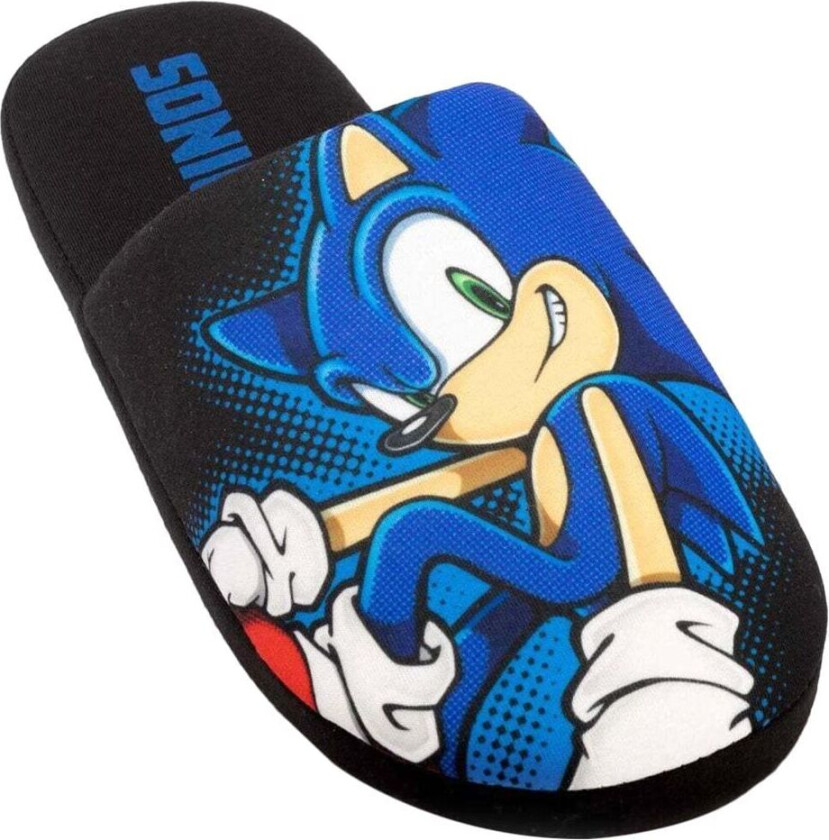 Sonic The Hedgehog Mens Slippers