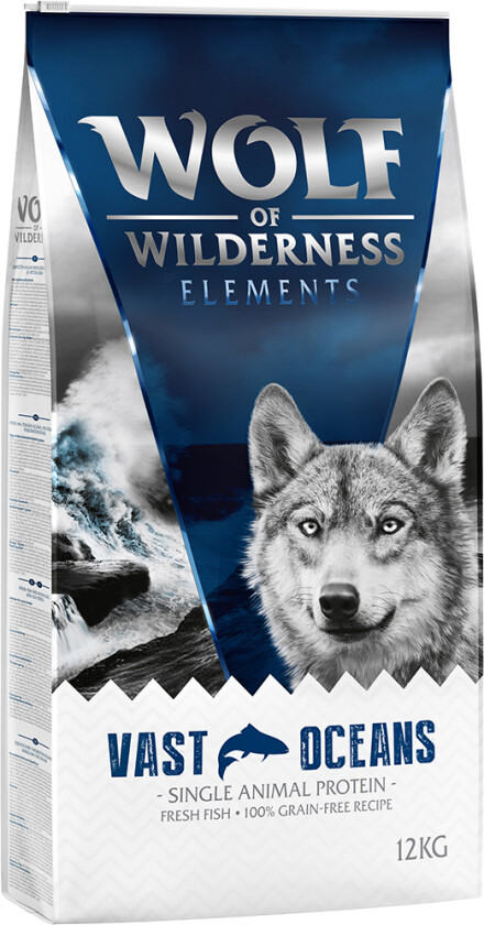 100 kr rabatt! 12 kg Wolf of Wilderness - Vast Oceans - Fisk