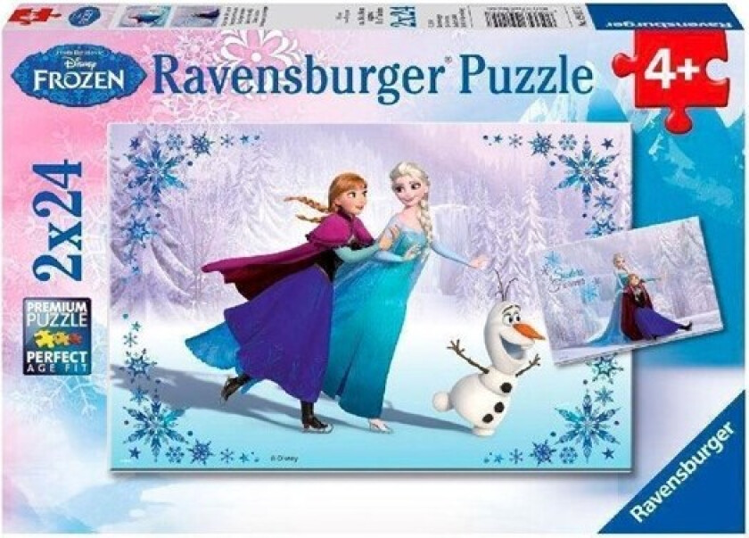 Disney Frozen Puzzle: Sisters forever 2x24pcs