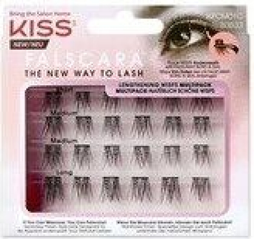 Kiss Falscara Wisps Multipack Natural