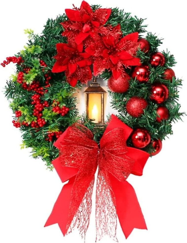 LED Prelit julekrans