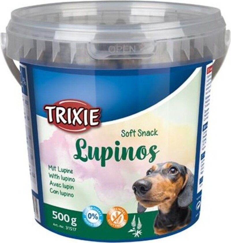 Soft Snack Lupinos Godbiter til hund 500 g