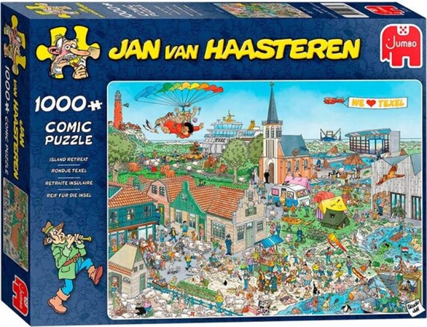 Puzzle Jan van Haasteren - Island Retreat 1000