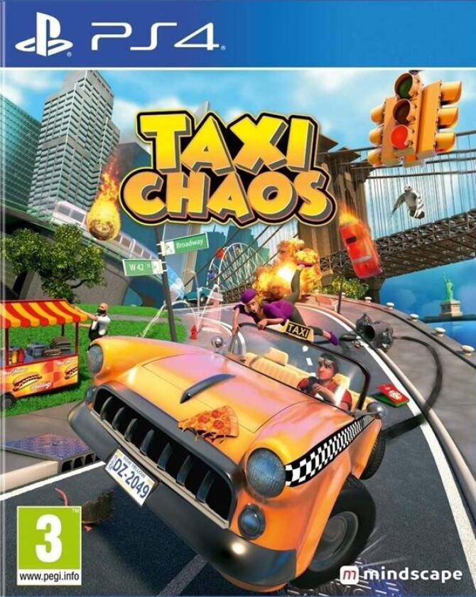 Taxi Chaos - Sony PlayStation 4 - Simulator