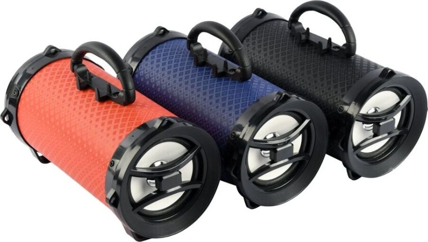 Maxxter ACT-SPKBT-B - Boombox-høyttaler - for bærbar bruk - trådløs - Bluetooth - 5 watt - 3.94" - tilgjengelig i ulike farger (en pakke 6)