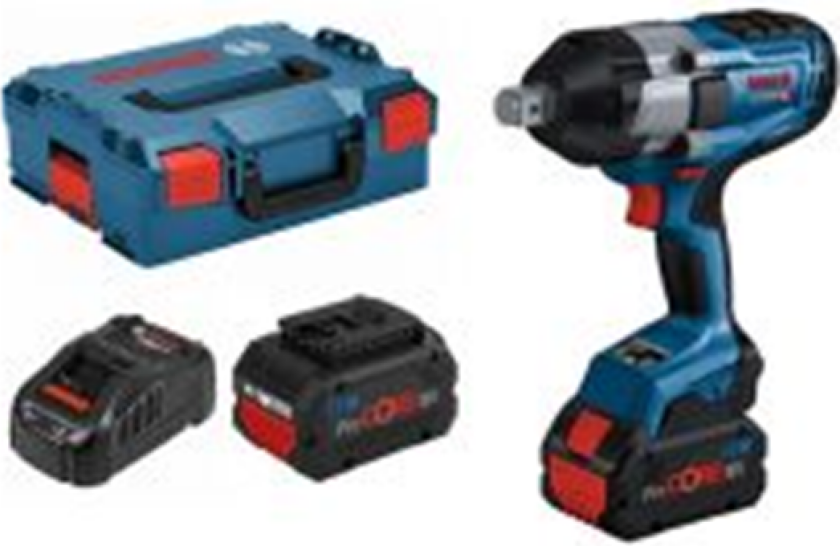 IMPACT WRENCH GDS 18V-1050 H 2X5.5 PC L-BOXX