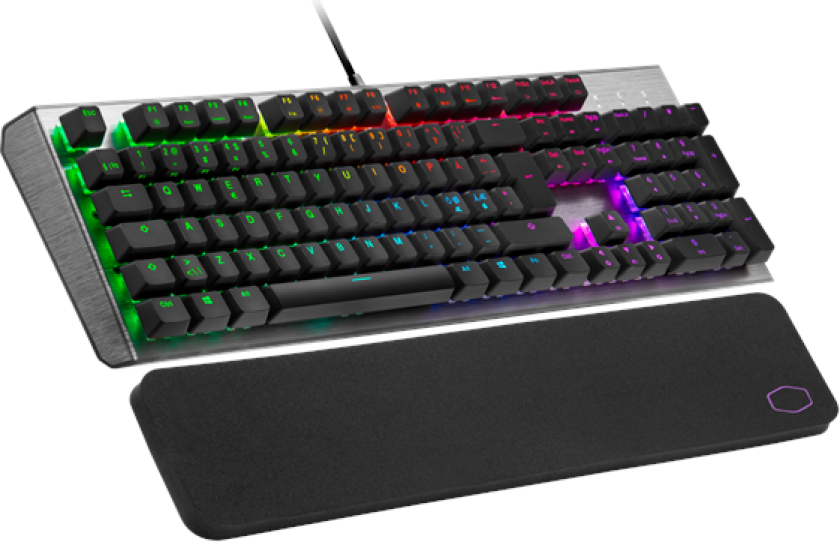 CK550 V2 - Gunmetal Black - Red Switch - ND - Gamingtastatur - Nordisk - Svart