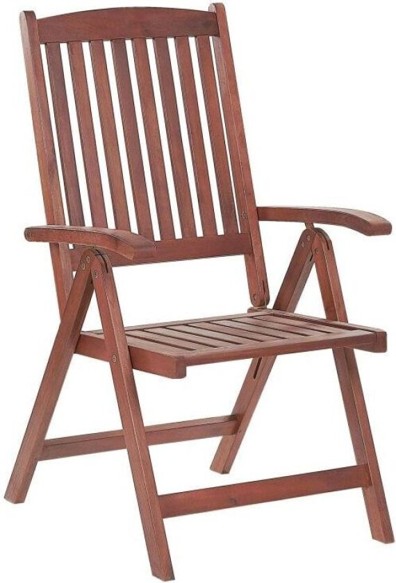 Hagestol Akasietre Justerbar Sammenleggbar Utendørs Country Rustikk Stil